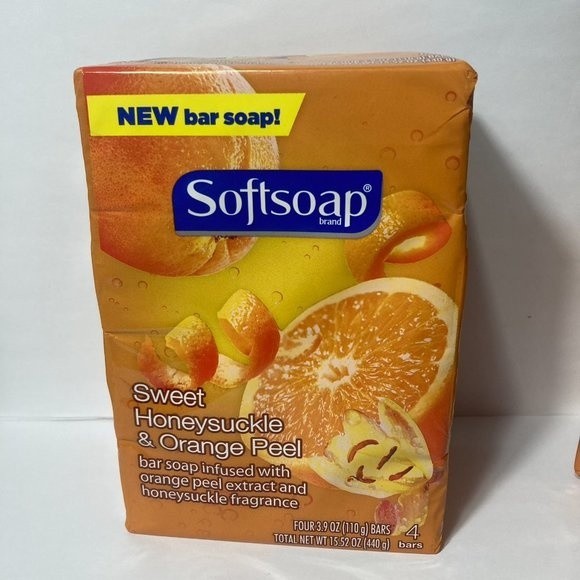 Softsoap Bar Soap Sweet Honeysuckle Orange Peel 8 Total Bars DISCONTINUED - Picture 11 of 16